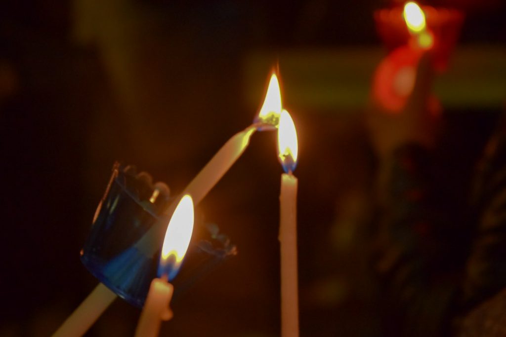 The World’s 18 Best Easter Holiday Destinations This is a close up of lit candles during a church service in Crete. This is the featured image of our article: The World's 21 best Easter holiday destinations.