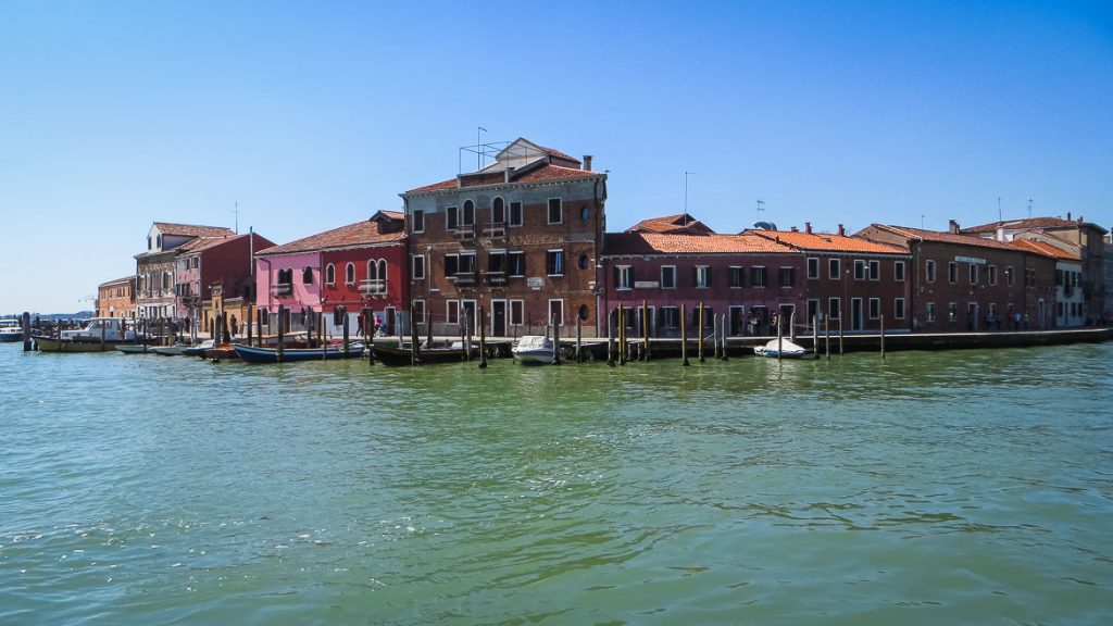 This is a photo of the island of Murano in Veneto, Italy. Venice Islands the perfect Venice day trip.