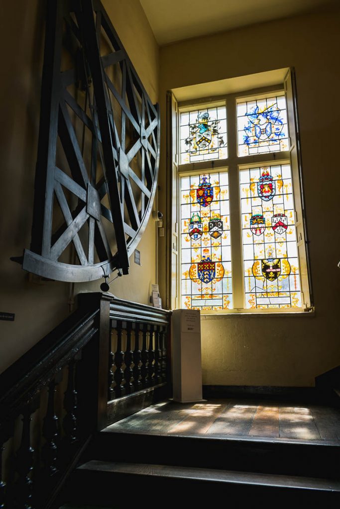 This photo shows the interior of the Museum of Science we visited during our Oxford day trip. We visited Oxford on our way from Bristol to London during our week-long trip to England.